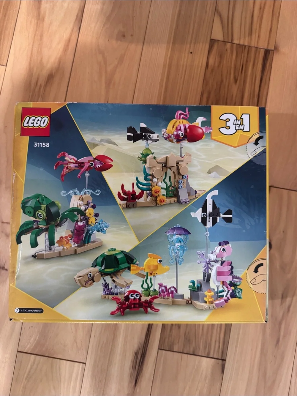 LEGO Creator Sea Animals Building Set - Multicolor